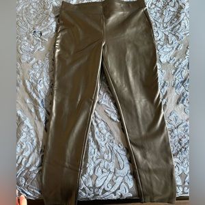 Size L Loft Faux Leather Leggings